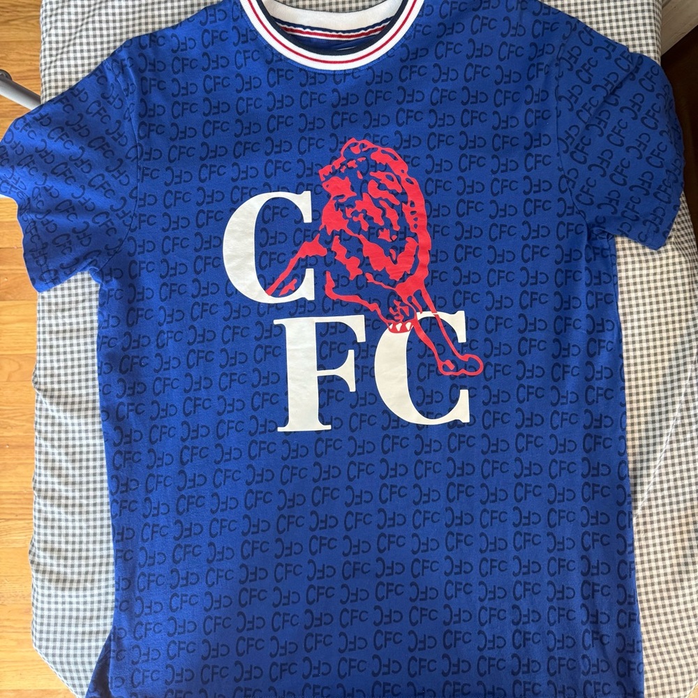 Chelsea FC Vintage Mens Shirt Large